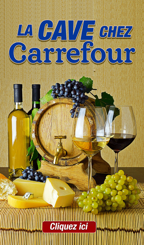 Mini foire au vins chez Carrefour