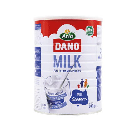 boite de lait entier Dano 900g