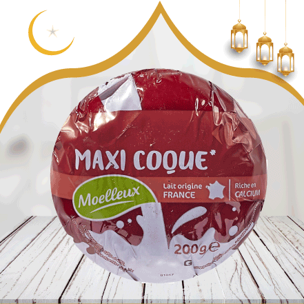 Fromage maxi cocque 200 carrefour