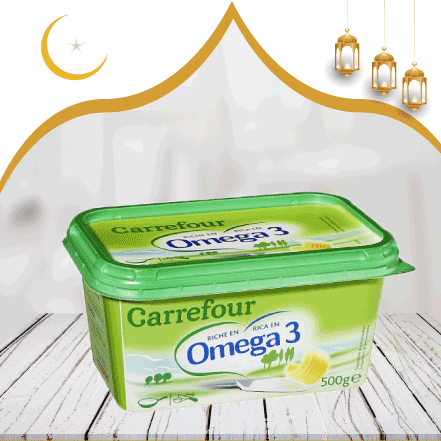 Margarine Oméga 3 500g Carrefour