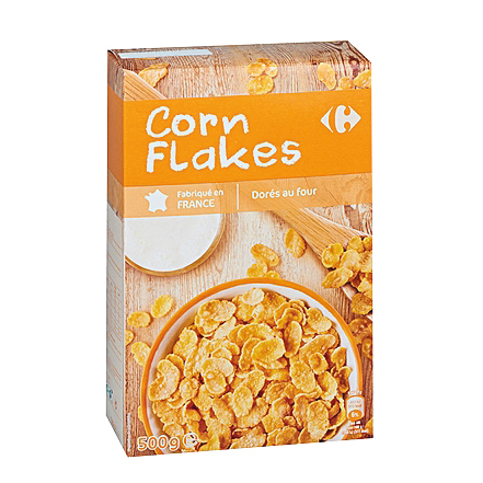 Corn flakes Carrefour 500g
