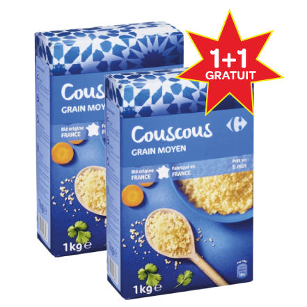 Couscous Mayen 1kg Carrefour