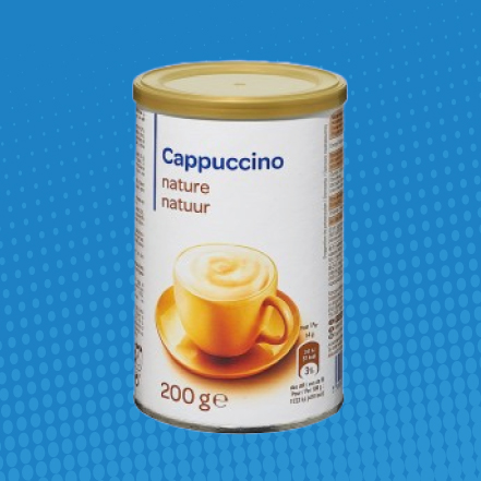 Cappuccino nature  carrefour 200 g