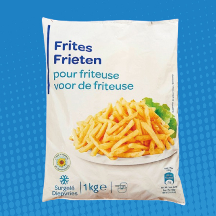 Frites Carrefour le sachet d’1kg