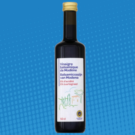 Vinaigre balsamique de Modène Carrefour la bouteille de 50cL