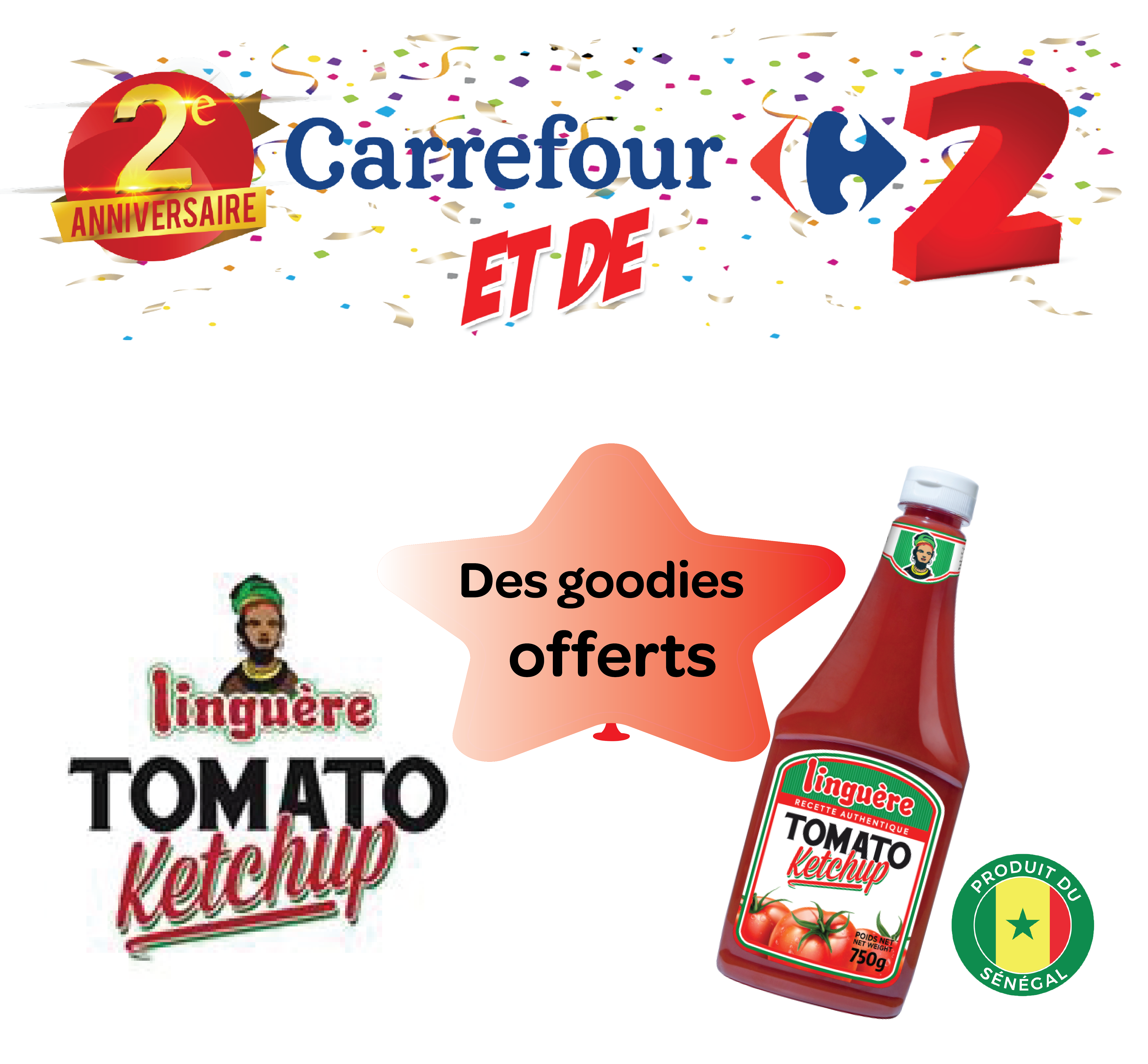Tomate Ketchup Linguere 750g