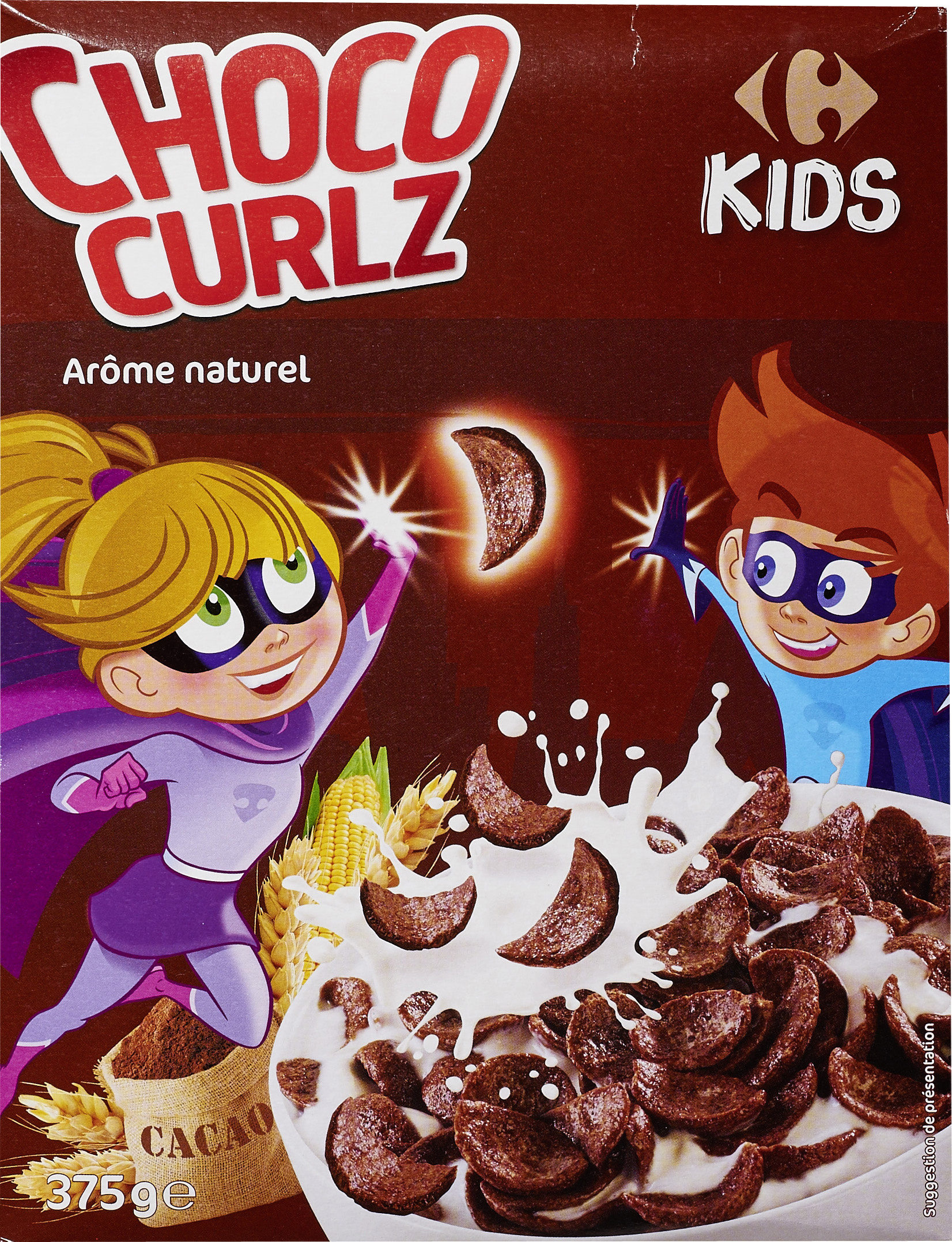 Blé chocolat Carrefour Kids 375g