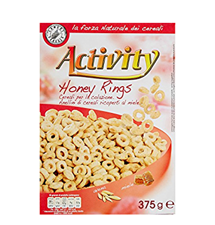 CEREAL HONEYRING ACTIVITY 375G